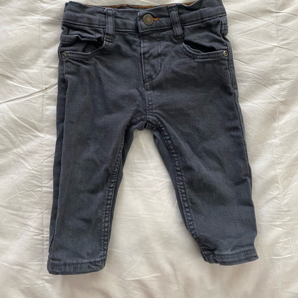 Zara 6-9 month stretch skinny jeans - Boy